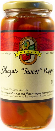 Sweet Mini Bell Peppers Box (3 Jar) 16 oz each